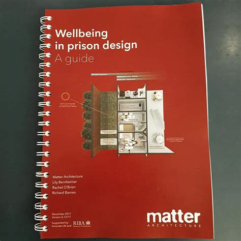 Wellbeing In Prisons Matter Architecture