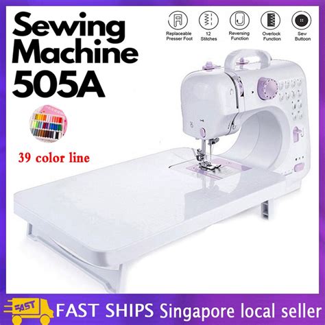 Local Stock Sewing Machine 505A Upgraded 12 Needle Sewing Portable