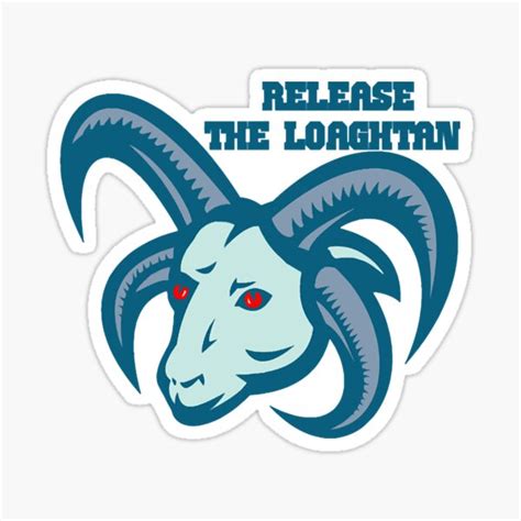 Release The Loaghtan Sticker For Sale By Samuelyoun5763 Redbubble