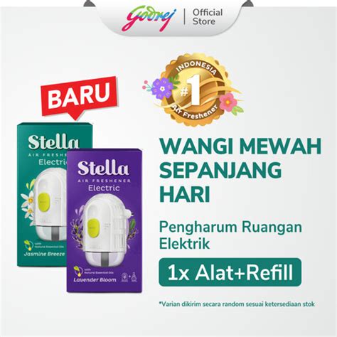 Promo Stella Air Freshener Electric Set Pengharum Pewangi Ruangan