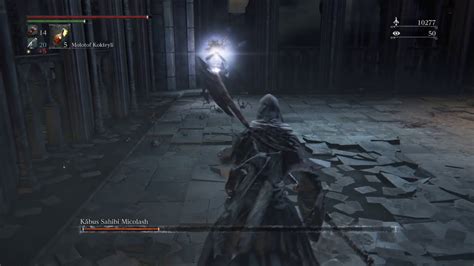 Bloodborne Micolash Host Of The Nightmare Boss Fight YouTube