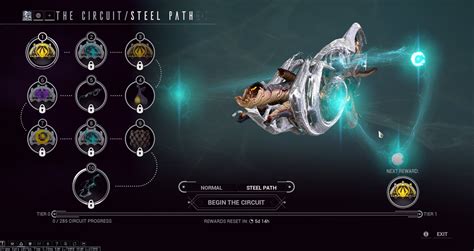 Almost Full Arcane Rewards In The Steel Path Circuit Rwarframe