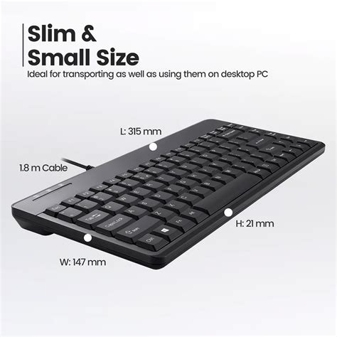 Perixx PERIBOARD 409 H US Tastatur