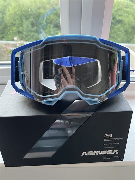 2022 100 Armega Goggles Royal With Clear Lens New For Sale