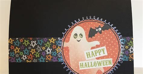 Altered Scrapbooking Halloween Twist Circle Panel Pop Up Card