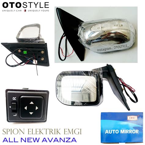 Jual Spion Elektrik Lipat Toyota All New Avanza Xenia Merk Emgi