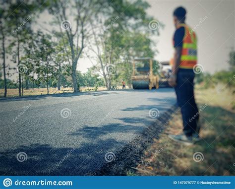 Constru O De Estradas Imagem De Stock Imagem De Pavimentar 147079777