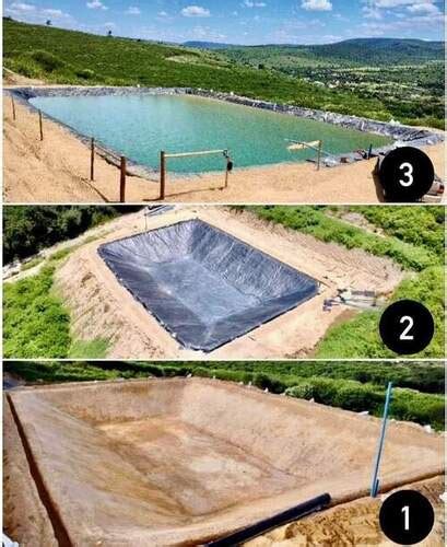 Hdpe Climex Brand 500 Micron Geomembrane Farm Pond Liner Sheet At Best