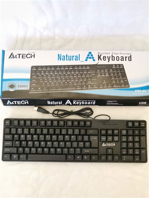 RPO A4tech KRS 83 Keyboard Usb Black DZ2 A4tech KRS 83 Lazada PH