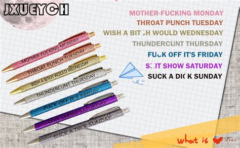 Amazon Jxueych Pcs Funny Ballpoint Pen Set Gift For Coworker