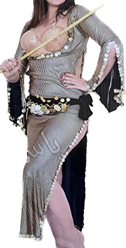 Amazon Egyptian Belly Dance Costume Saidi Dress Baladi Galabeya