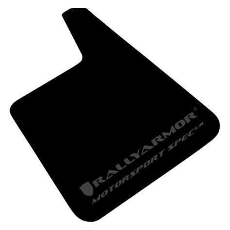 Rally Armor MSpec Series Black With Rally Armor Logo