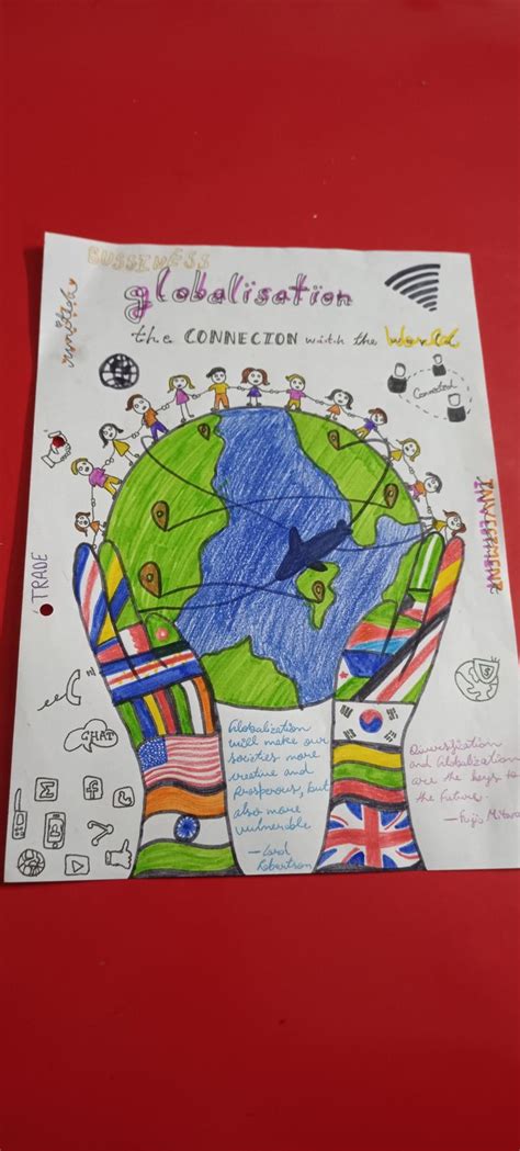 Globalization poster | Science art, Photo posters, Creative