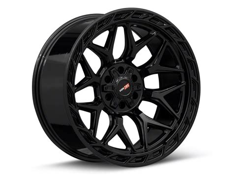 Vortek Off Road F Vrp Gloss Black Lug Wheel X Mm