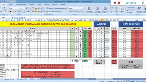 Como Fazer Uma Planilha De Estudos Images