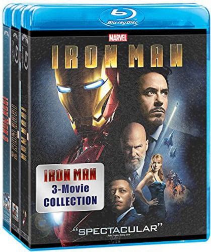 Iron Man Movie Collection Blu Ray Walmart