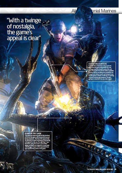 Videogames Universe Nuovi Scan Per Aliens Colonial Marines