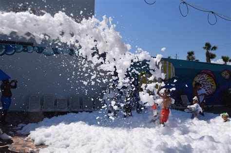 New Seafoam Bubble Parties at Days Inn PCB | Days Inn Panama City Beach ...