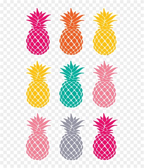 Tcr77385 Pineapple Magnetic Accents Image Pineapple Stencil HD Png