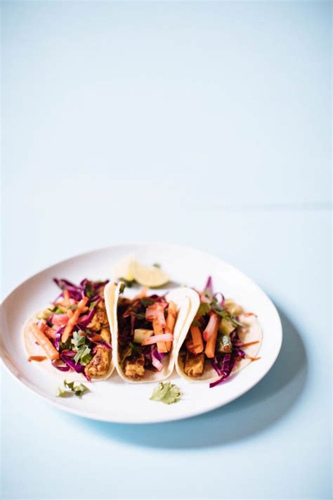 Bahn Mi Tofu Tacos - Nutrition Stripped