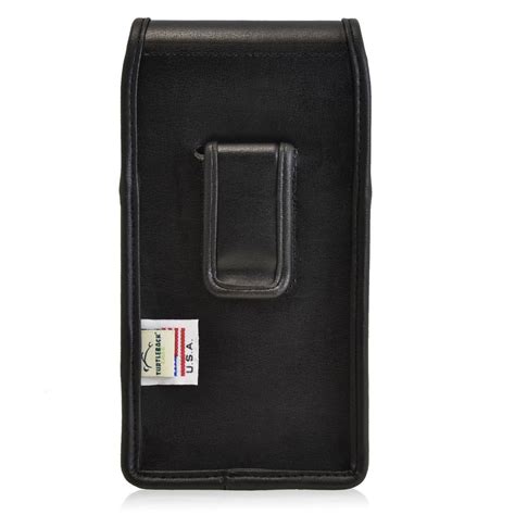 iPhone 6S Leather Vertical Holster Case, Black Belt Clip