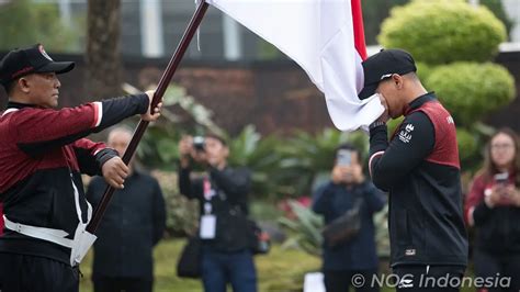 Menpora Dito Ariotedjo Resmi Mengukuhkan Kontingen Indonesia Untuk Sea