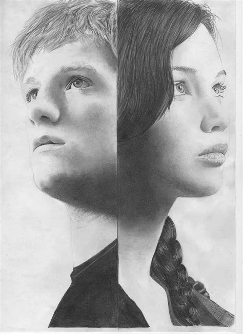 The Hunger Games Coloring Pages Katniss