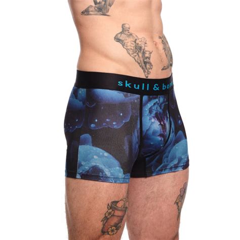 Classic Mens Printed Boxer Trunk Underwear Mens Trunk Underwear