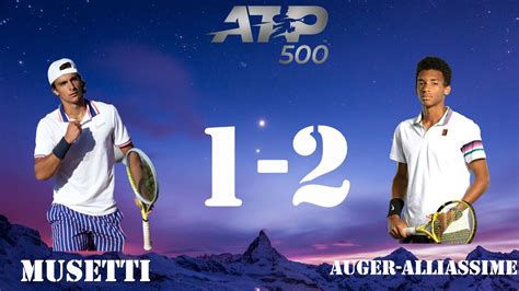 Atp Barcellona Lorenzo Musetti Vs Auger Alliassime L