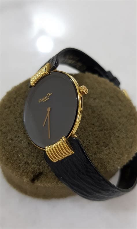 Christian Dior Black Moon Watch Women S Fashion Jewelry