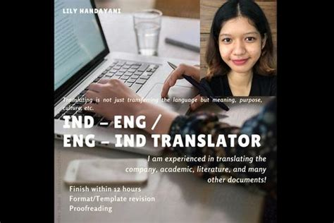 Translate English To Indonesian And Vice Versa Less Than 12 Hours