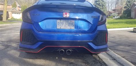 1 5t 27won Full Turbo Back Exhaust Fk7 Install 2016 Honda Civic Forum 10th Gen Type R