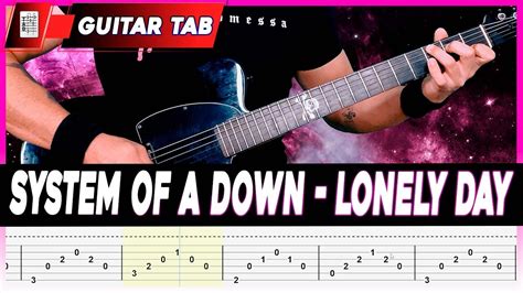 【system Of A Down】[ Lonely Day ] Cover By Masuka Lesson Guitar Tab