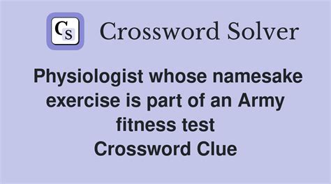 Physiologist whose namesake exercise is part of an Army fitness test ...
