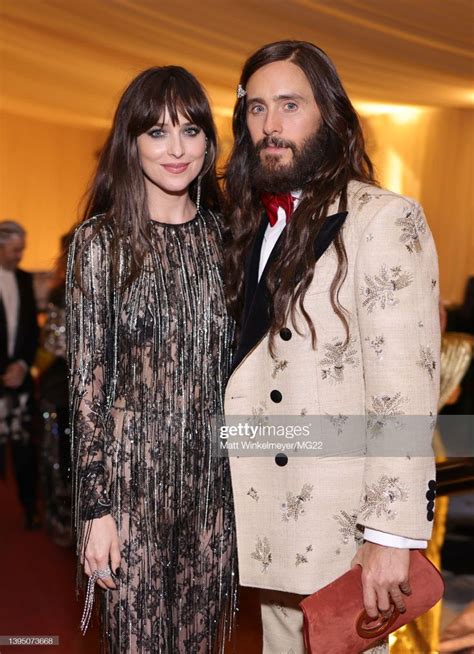 Dakota Johnson And Jared Leto Depart The Met Gala Celebrating