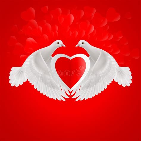 Sweethearts Stock Vector Illustration Of Doves Concepts 41518095