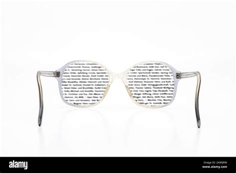 Old Retro Glasses Writing Symbol Reading Reading Glasses Stock