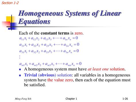 Ppt Chap Systems Of Linear Equations Powerpoint Presentation Free