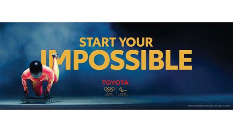 Follow Toyotas Example And Start Your Impossible Olympic News