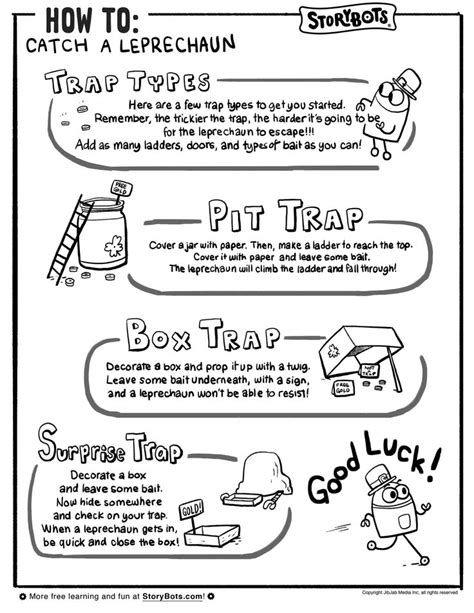 How To Catch A Leprechaun St Patrick Day Activities St Patricks Day