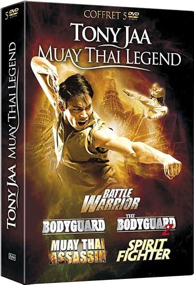 Tony Jaa Coffret 5 Dvd Bodyguardbodyguard 2muay Thai Assassin