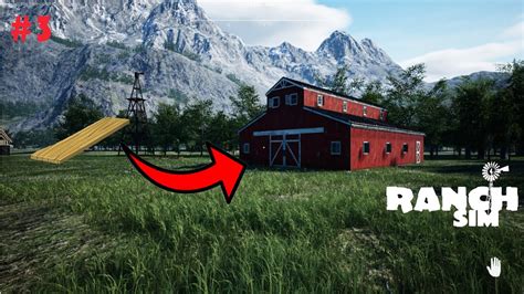 Making First Barn In Our Ranch Ranch Simulator Gameplay 3 Youtube