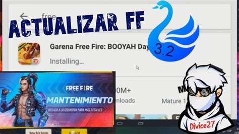 Como Actualizar Free Fire En Smartgaga Sin Pantalla Azul Sin