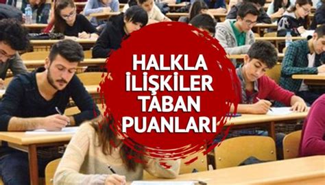 Halkla L K Ler Taban Puanlari Yks Ile Zel Ve Kamu