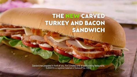 Subway Carved Turkey And Bacon Sandwich Tv Commercial Can I Have It