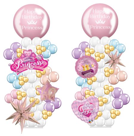 princess column fancy pair balloonzilla