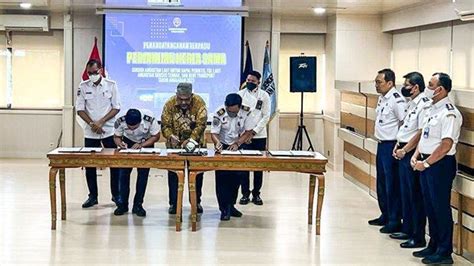 Kemenhub Komitmen Tingkatkan Pelayanan Publik Angkutan Laut Di Tahun