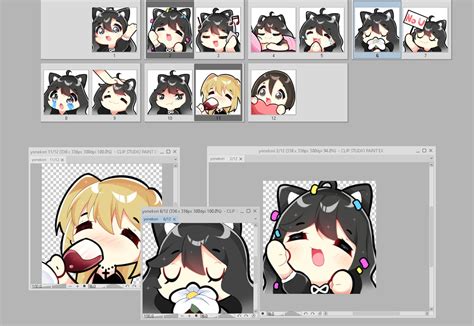 Cutetape ♥ Emote Comms Open On Twitter Comm Finished ´ω`