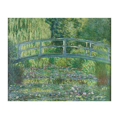 Reproduction Claude Monet Le bassin aux nymphéas harmonie verte