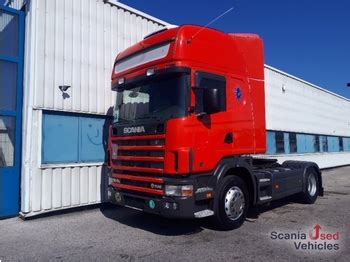 SCANIA R 164 LA4X2NA 580 E3 Topline Hydraulik For Sale Tractor Unit